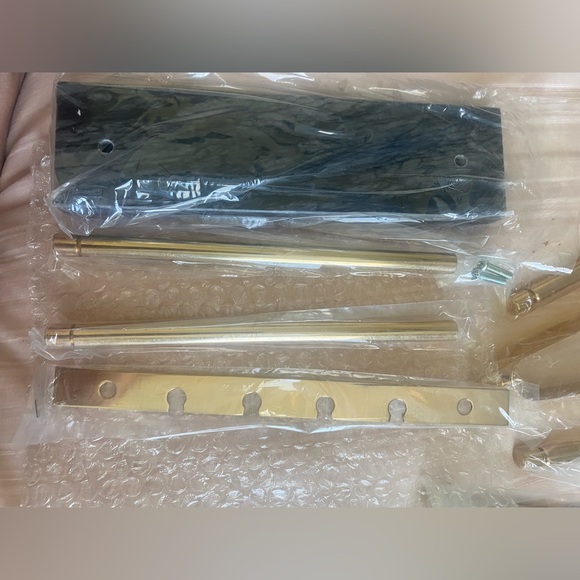 Midcentury Marble and Brass Plated Bar Tool Set By Shelton-Ware, Made in Taiwan - Picture 5 of 8